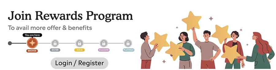 Join Rewards Program — To avail more offer & benefits